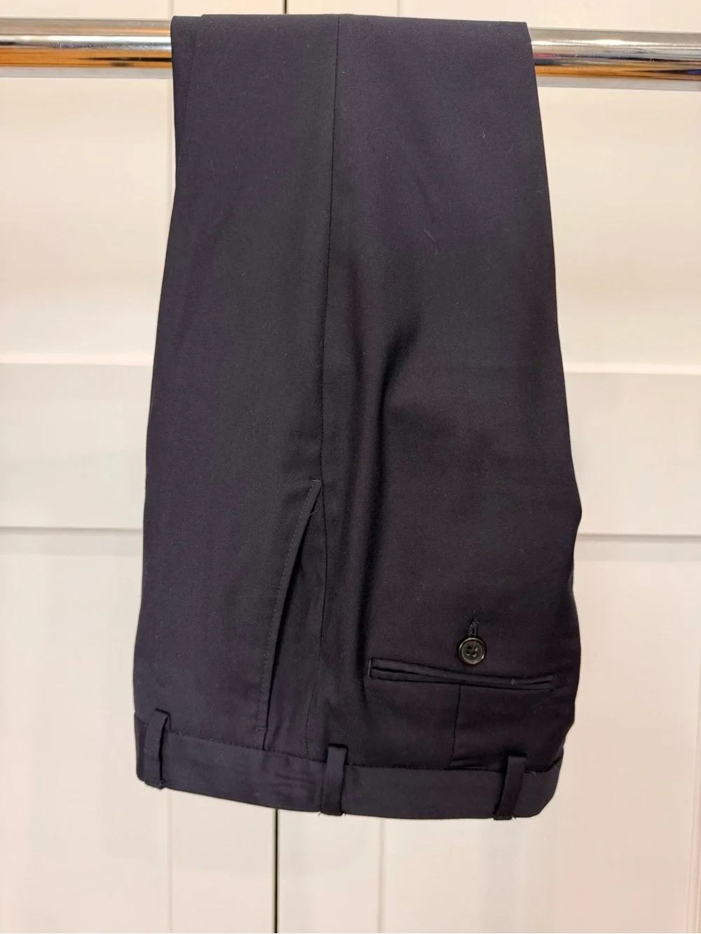 Boys Black Label Ralph Lauren Navy Blue Blazer & Pants Set